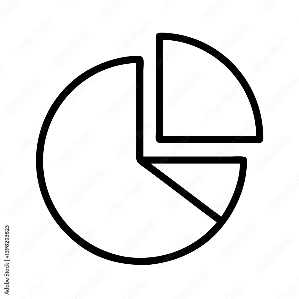 Poster pie chart diagram infographic presentation data analysis graph business report tool