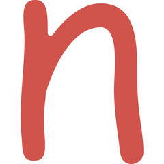 Small Letter N Icon