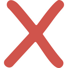 Obraz premium Small Letter X Icon