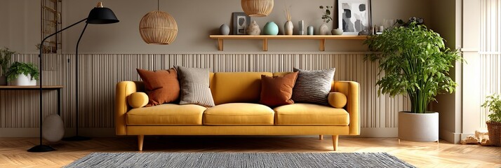 Cozy Living Room Scene (2)