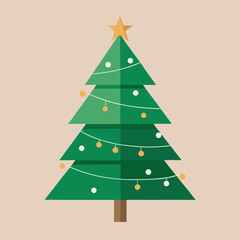 vector christmas tree