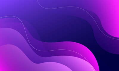 Abstract purple background with waves. Eps10 vector
