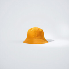 Fototapeta premium yellow bell isolated on white background