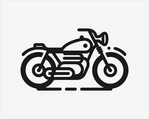 motorcycle vector illustration