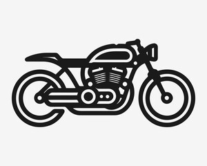 Obraz premium vintage motor bike