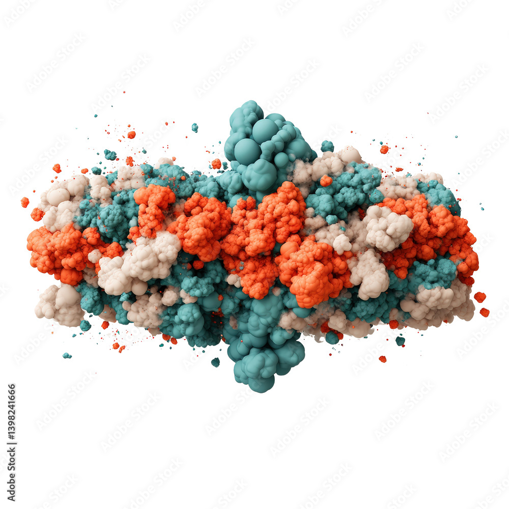 Poster a beautiful cluster of blue and orange colored clouds at sunset creating a stunning sky display full