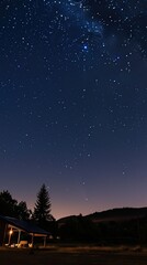 Fototapeta premium a deep blue ocean wave crashing at dusk