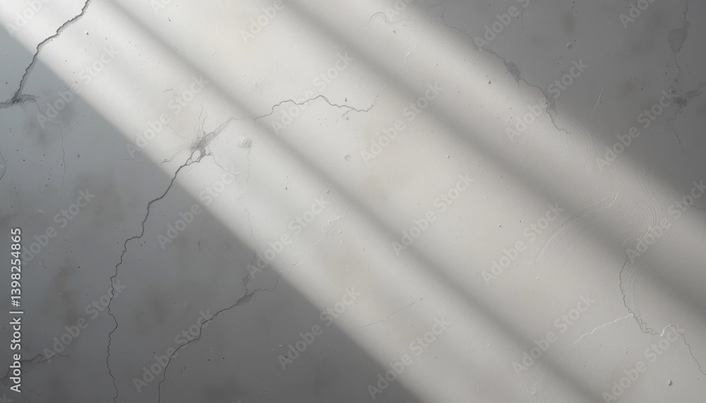 Poster capturing serene light patterns on textured surfaces indoor environment photography minimalistic sty