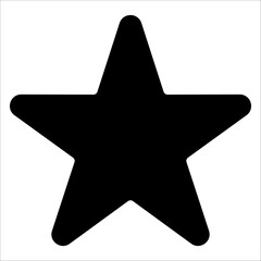 Star Simple Icon Vector Illustration Concept