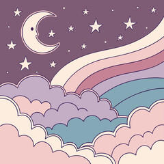 night sky background