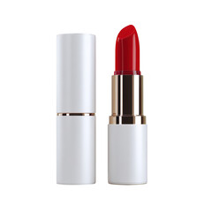 Lipstick tube display open and closed makeup product photography studio environment product concept