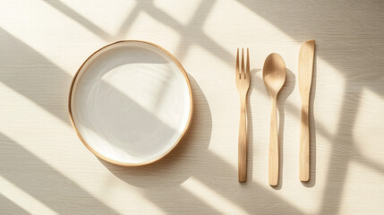 Natural Simplicity in Morning Light