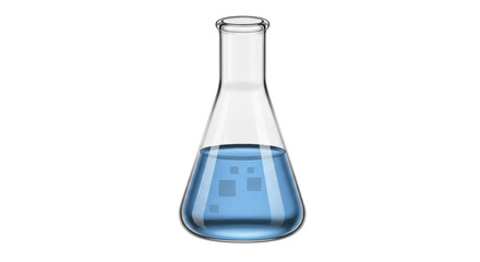Isolated Erlenmeyer Flask