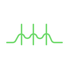 Radio Waveform Icon Design