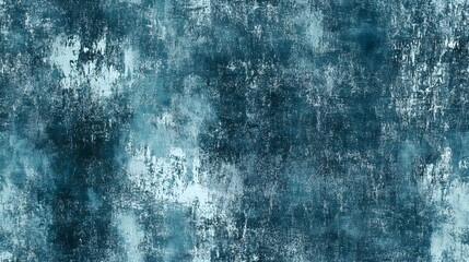 Obraz premium A textured teal distressed surface design.