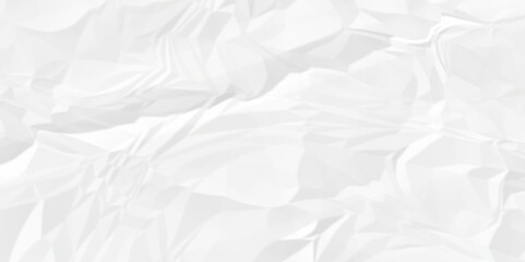 White crumple obsolete billboard rumple. wrinkle ripped creased white crumple aged closeup craft document grunge recycling paper background.	
