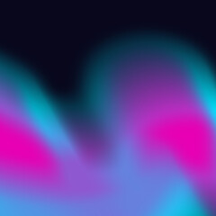 Fototapeta premium Abstract gradient neon effect background. Blurred digital and minimalist design.