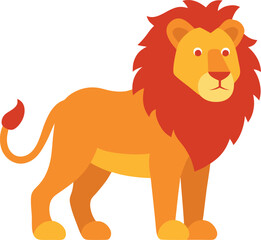 Obraz premium Majestic Lion Vector Illustrations