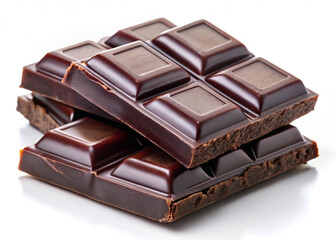 chocolate isolated on white background