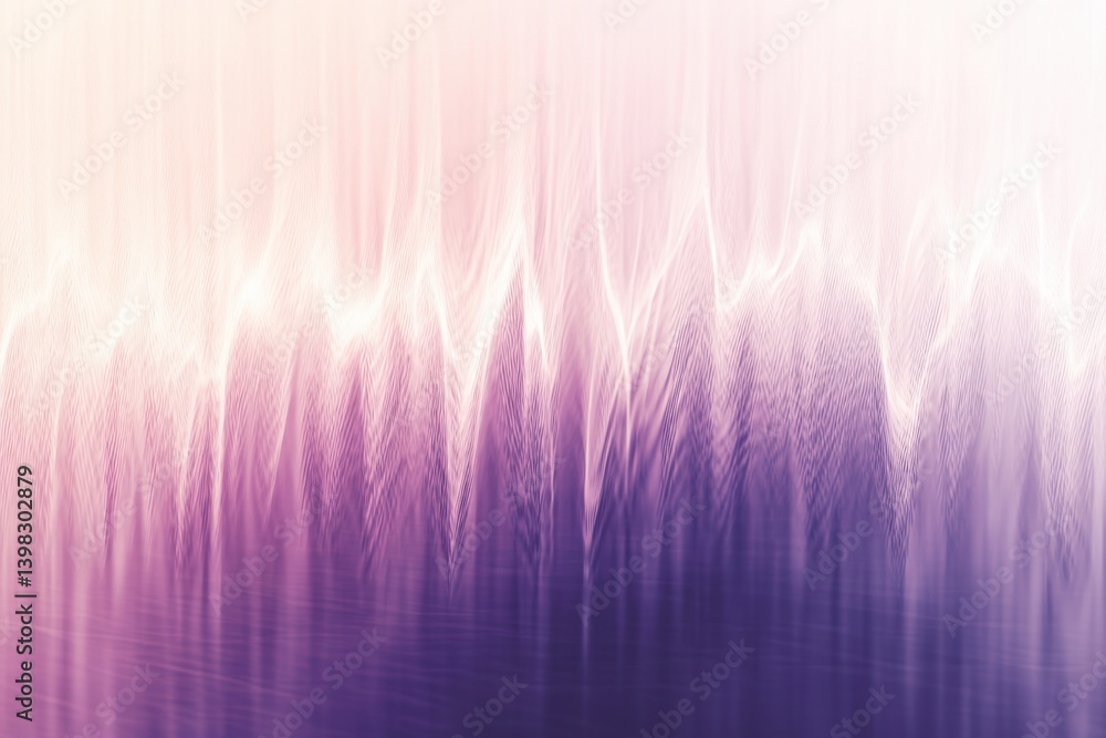 Poster dynamic abstract pattern showcasing vibrant lavender and pink tones in a soft gradient