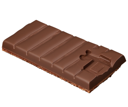Delightfully Tempting, An Artistic Illustration of a Delectable Chocolate Bar with a Bite Taken Out, Evoking Joy and the Irresistible Pleasure of Sweet Treats