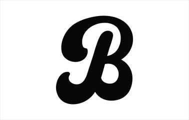 Elegant Letter B logo Vector Template. Initial Letter B Logo Design. Creative And Modern B logo