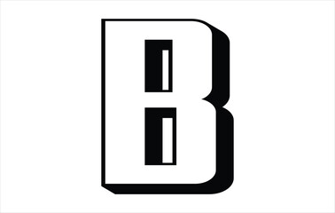 Elegant Letter B logo Vector Template. Initial Letter B Logo Design. Creative And Modern B logo