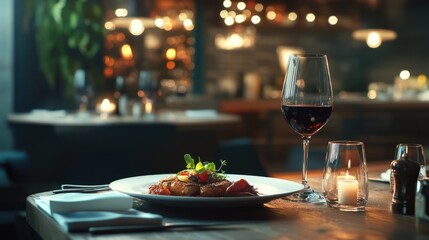 Romantic Dinner: Indulge in Exquisite Cuisine and Wine