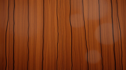 Fototapeta premium Wood texture : Wooden texture brown color vertical lines natural pattern smooth surface warm tones interior design background
