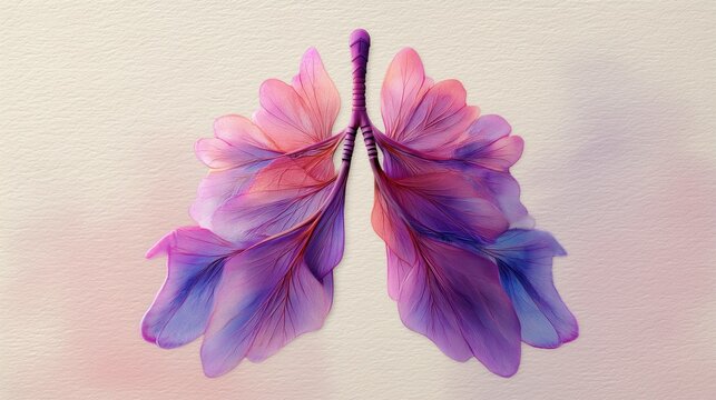 National Cystic Fibrosis Awareness Month, illustration