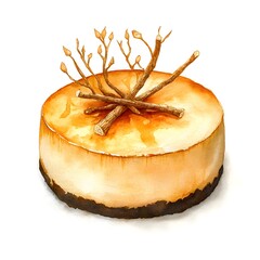 Artisanal Korean Ginseng Cheesecake Dessert