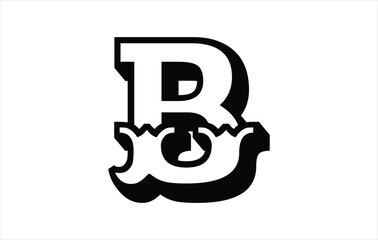 Elegant Letter B logo Vector Template. Initial Letter B Logo Design. Creative And Modern B logo