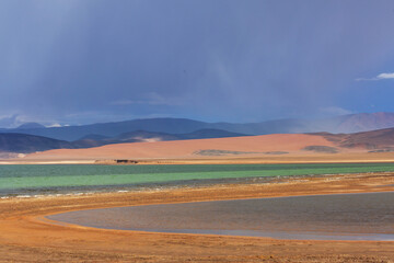 Lake in Argentina