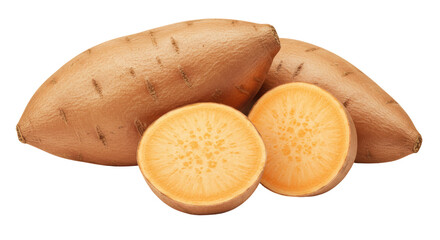 Isolated sweet potatoes