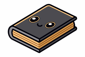 a stack of books on white background