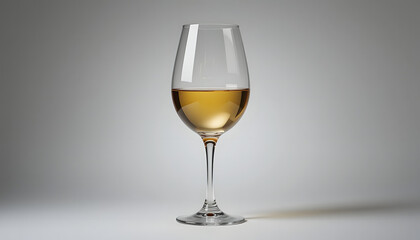 Fototapeta premium ia generate. glass of white wine