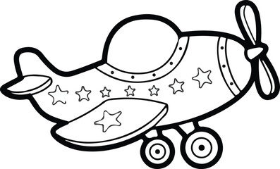 Different types of transportation vehicles coloring pages for kids