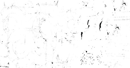 Monochrome vintage surface with dirty pattern. Abstract black and white grunge vector background.