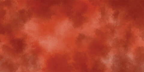 Red Dust and Smoke Swirling Isolated on Black Background

