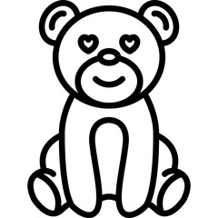 Smile with Love Eyes Icon