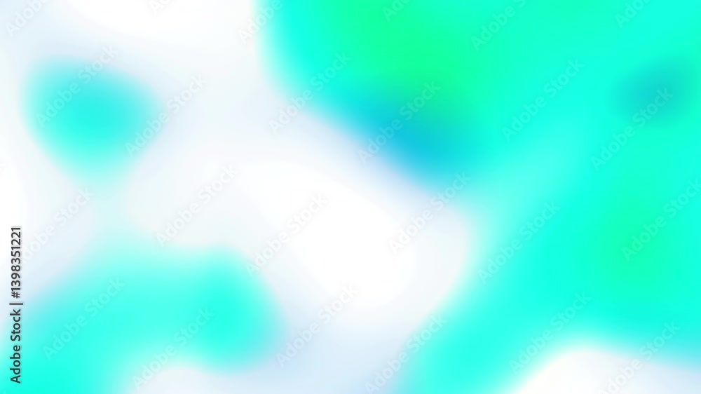 Poster Multicolored motion gradient background. Loop abstract summer background. Sunny blur gradient