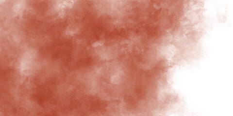 Foggy Red Smoke Floating Isolated in Atmospheric Setting

