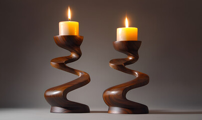 beautiful candal stand