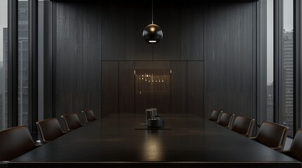 Modern Conference Room City View (1)