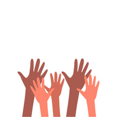 Women's History Month With Hands