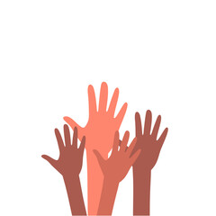 Women's History Month With Hands