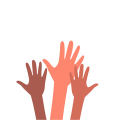 Women's History Month With Hands