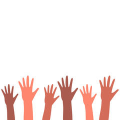 Women's History Month With Hands