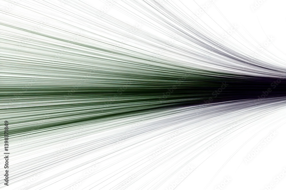 Poster dynamic abstract lines create a sense of motion in artistic design on a light background