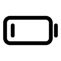 Battery icon, level, power, charge, UI, line